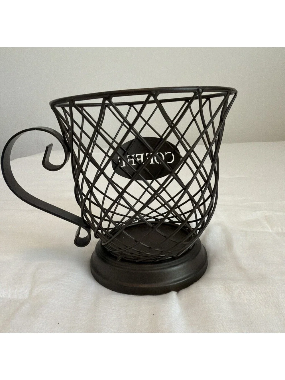 Boston Warehouse Coffee Cup Kup Keeper Felt Bottom